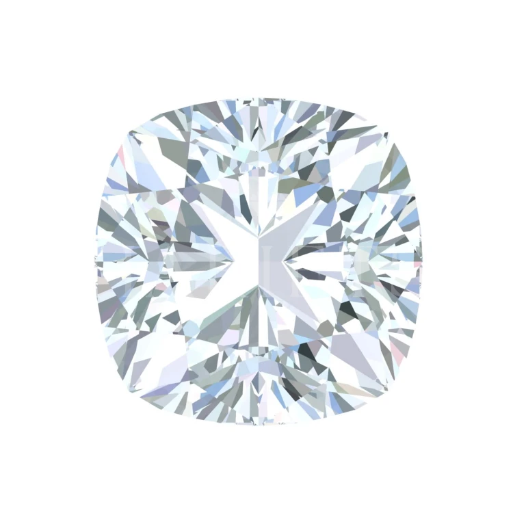 Moissanite / Poduszka / DEF/ VVS1