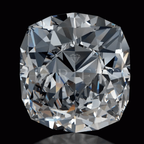 Moissanite / Poduszka / DEF/ VVS