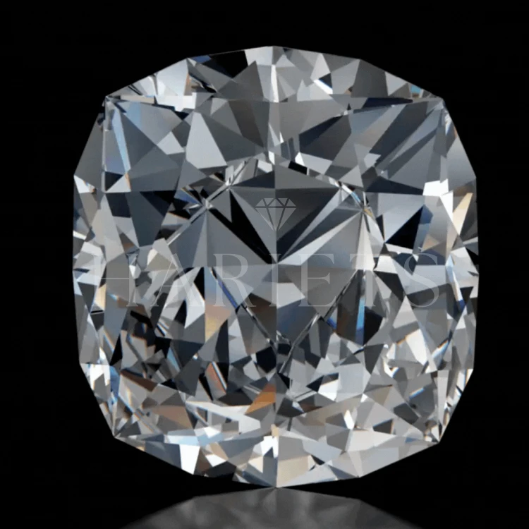 Moissanite / Poduszka / DEF/ VVS