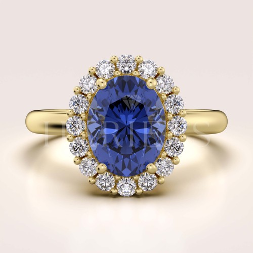 bague-fiancailles-vintage-moissanite-bleu-2ct-taille-ovale-or-jaune-daisy-hariets.jpg