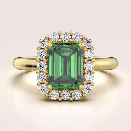 bague-fiancailles-vintage-moissanite-verte-2ct-taille-emeraude-or-jaune-daisy-hariets.jpg