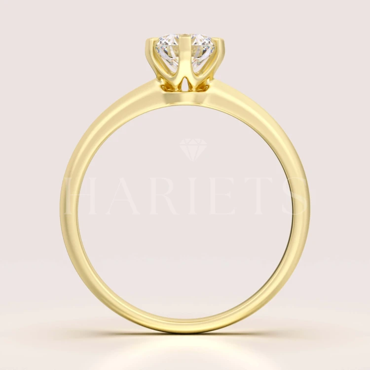 bague-de-fiancailles-diamant-laboratoire-0-5ct-taille-brillant-or-jaune-face-hariets.