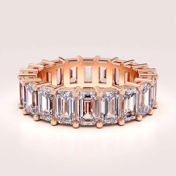 bague-eternity-avec-moissanites-taille-emeraude-or-rose-hariets