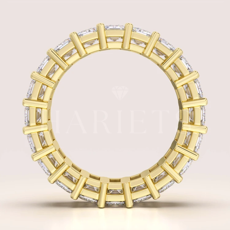 bague-eternity-avec-moissanites-taille-emeraude-face-or-jaune-hariets