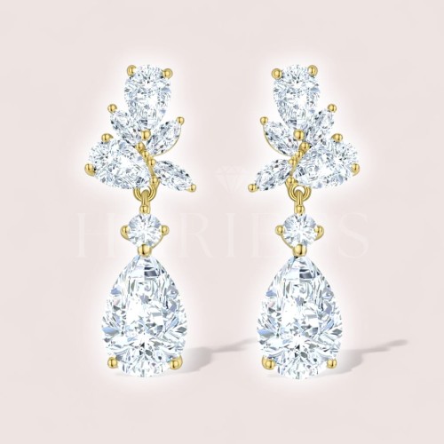 boucles-oreilles-mariage-pendantes-argent-dore-avec-moissanites-taille-poire-hariets.