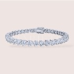 Bracelet tennis 3CLAW avec moissanites 3mm - argent 925