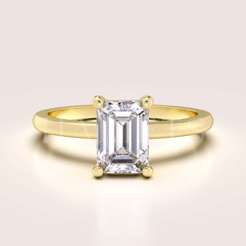 bague-de-fiançailles-solitaire-verity-diamant-de-laboratoire-1ct-taille-émeraude-or-jaune-hariets.