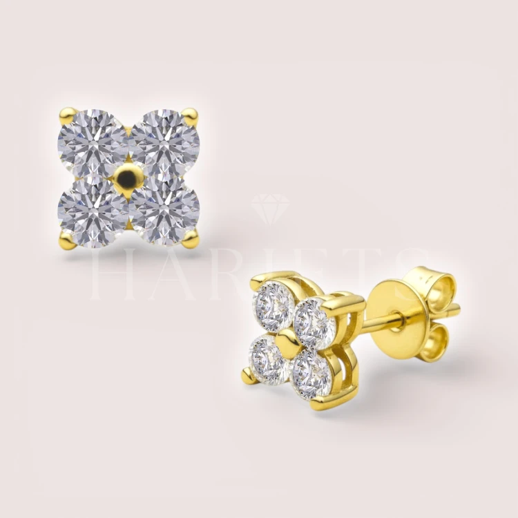 boucles-oreilles-puces-moissanites-clover-argent-doré.jpg