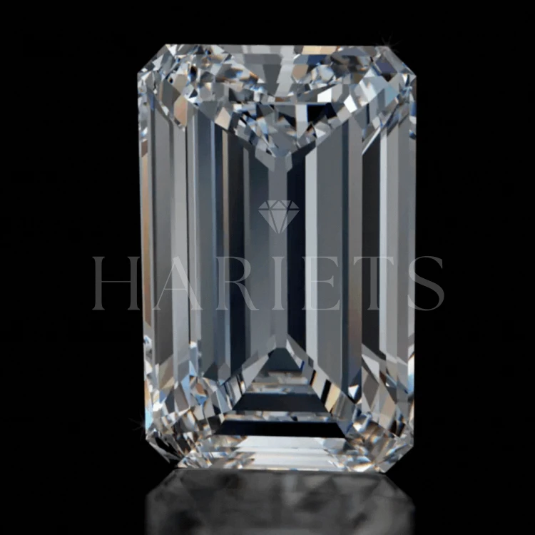 moissanite-taille-émeraude-d-vvsa-hariets