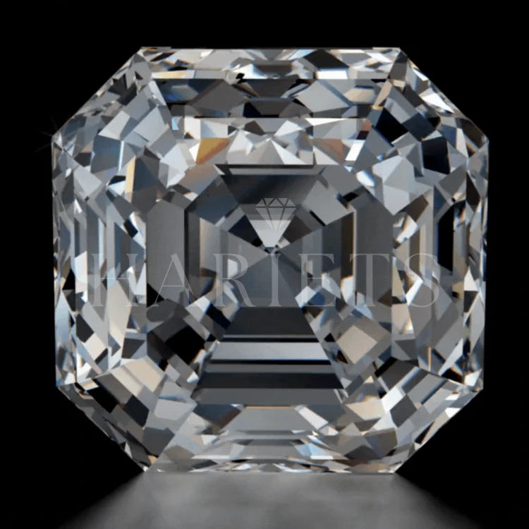 moissanite-taille-asscher-d-vvs1-hariets